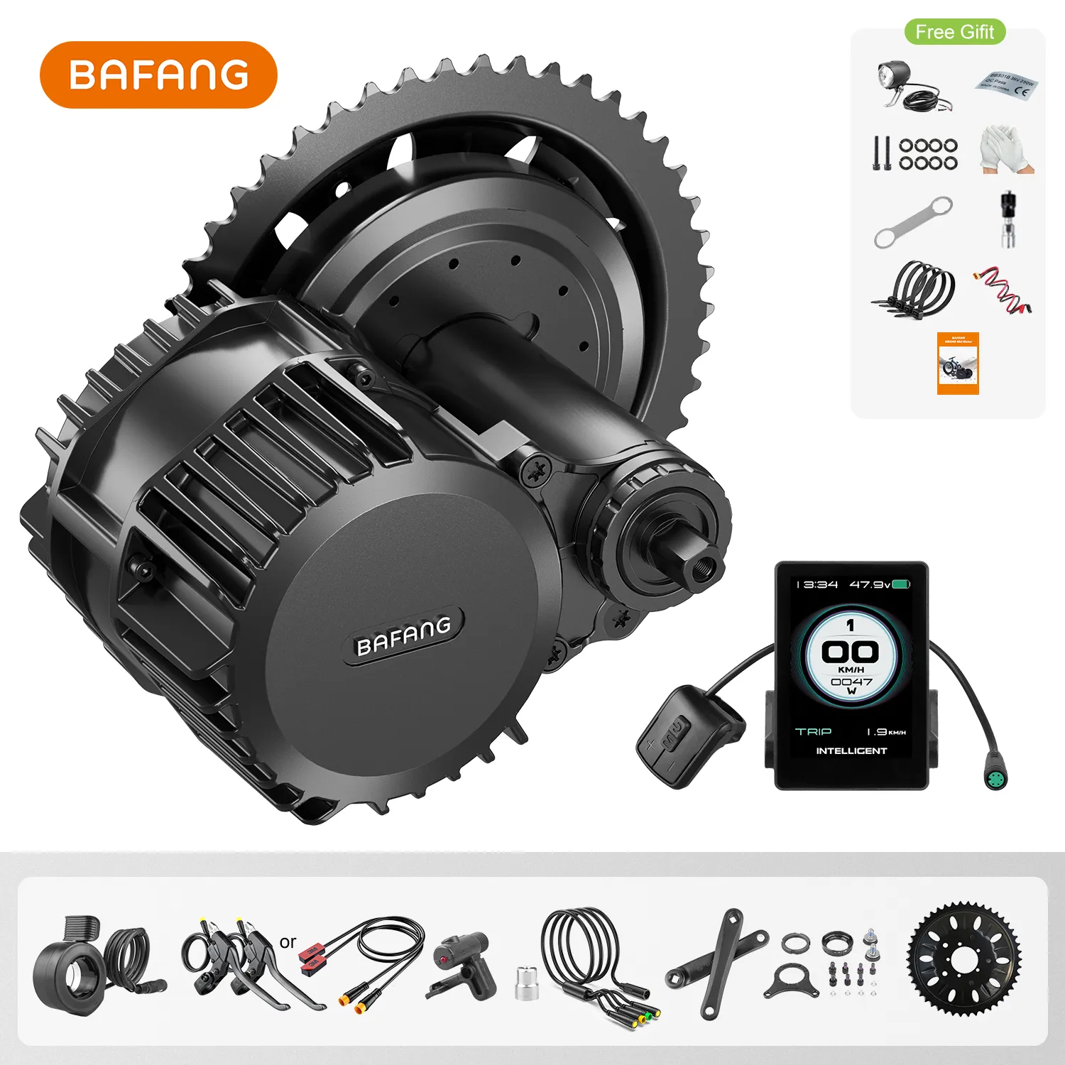 Bafang M615 MM G320.1000 UART  - Bafang Bbshd 1000W Conversion Kit 评论和价格