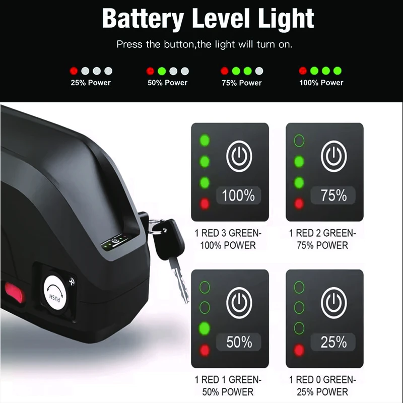36V 48v 52v Electric Bicycle H - Ebike Battery 48V 20Ah Hailong 评论和价格