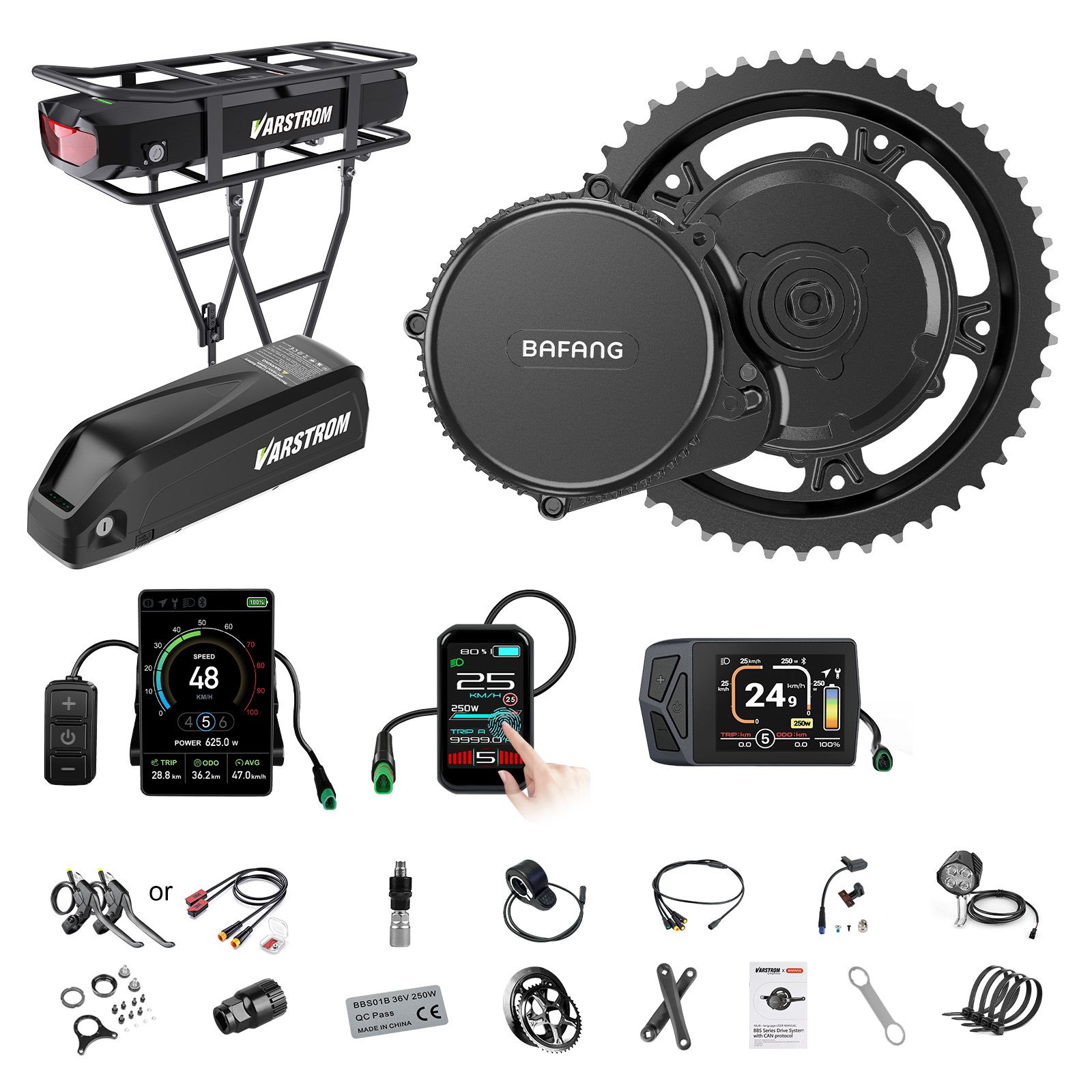 [US Shipping] Bafang Motor 750 - Bafang Bbs02B 48V 750W Mid Drive Kit 评论和价格