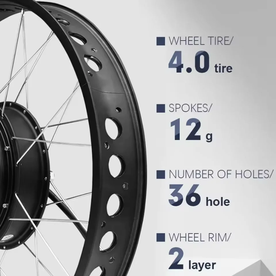 72V 3000W Ebike Snow Bike Conv - Ebike Conversion Kit 72V 3000W 评论和价格